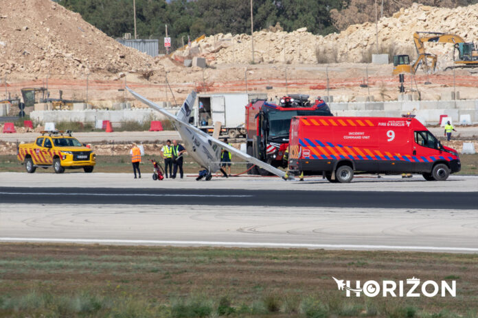 Light aircraft incident temporarily closes Malta Airport