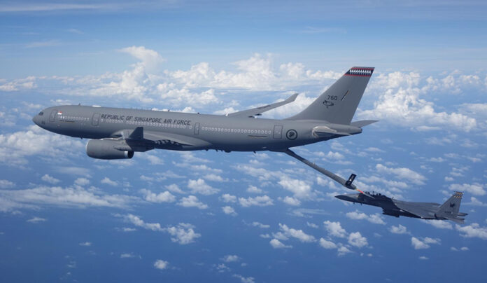 Successful A330MRTT flight tests for F-15's automatic refuelling
