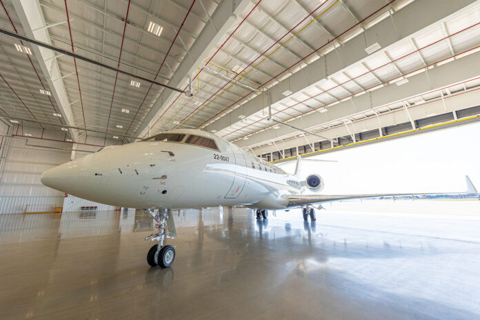 Bombardier delivers Global 6000 to the U.S. Air Force