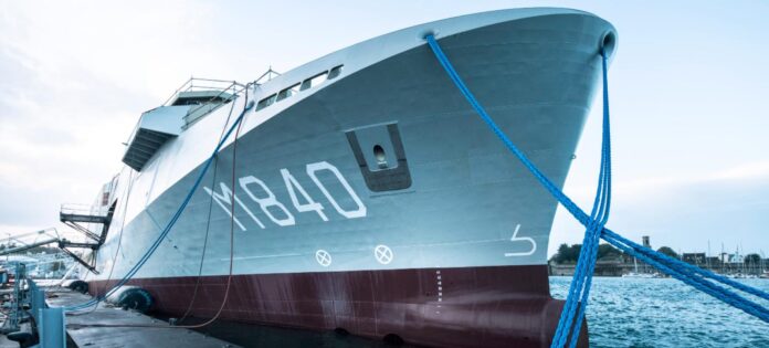 Vlissingen, second mine countermeasure vessel launched