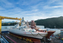 The Ninth Multipurpose frigate “Spartaco Schergat” launched The Ninth Multipurpose frigate “Spartaco Schergat" launched