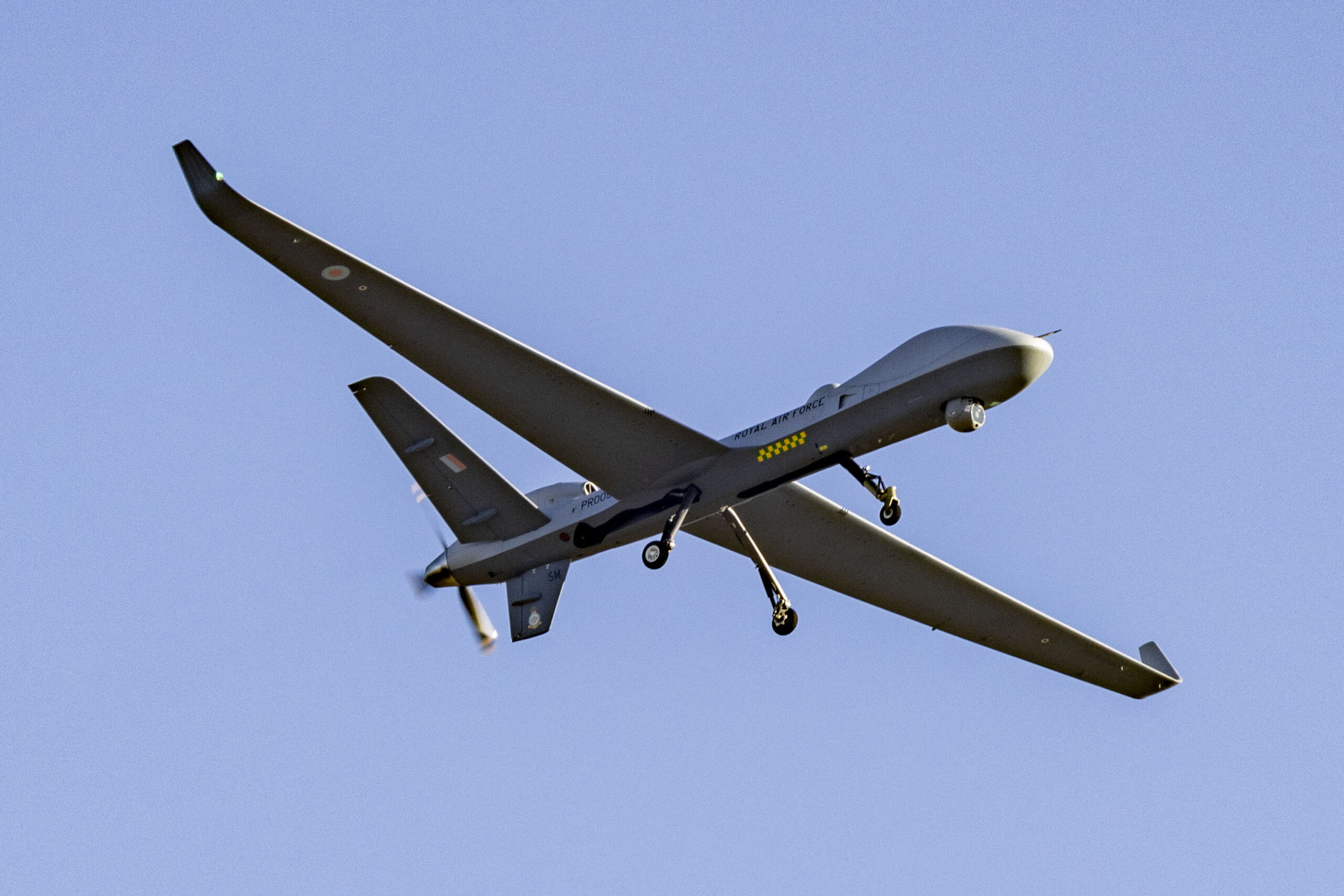 RAF's Protector flies in the UK for the first time