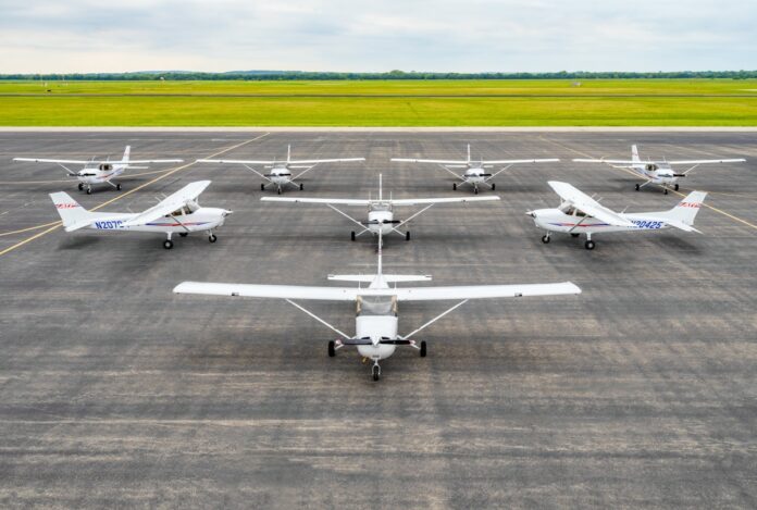 ATP Cessna Skyhawk Fleet. Photo: Business Wire