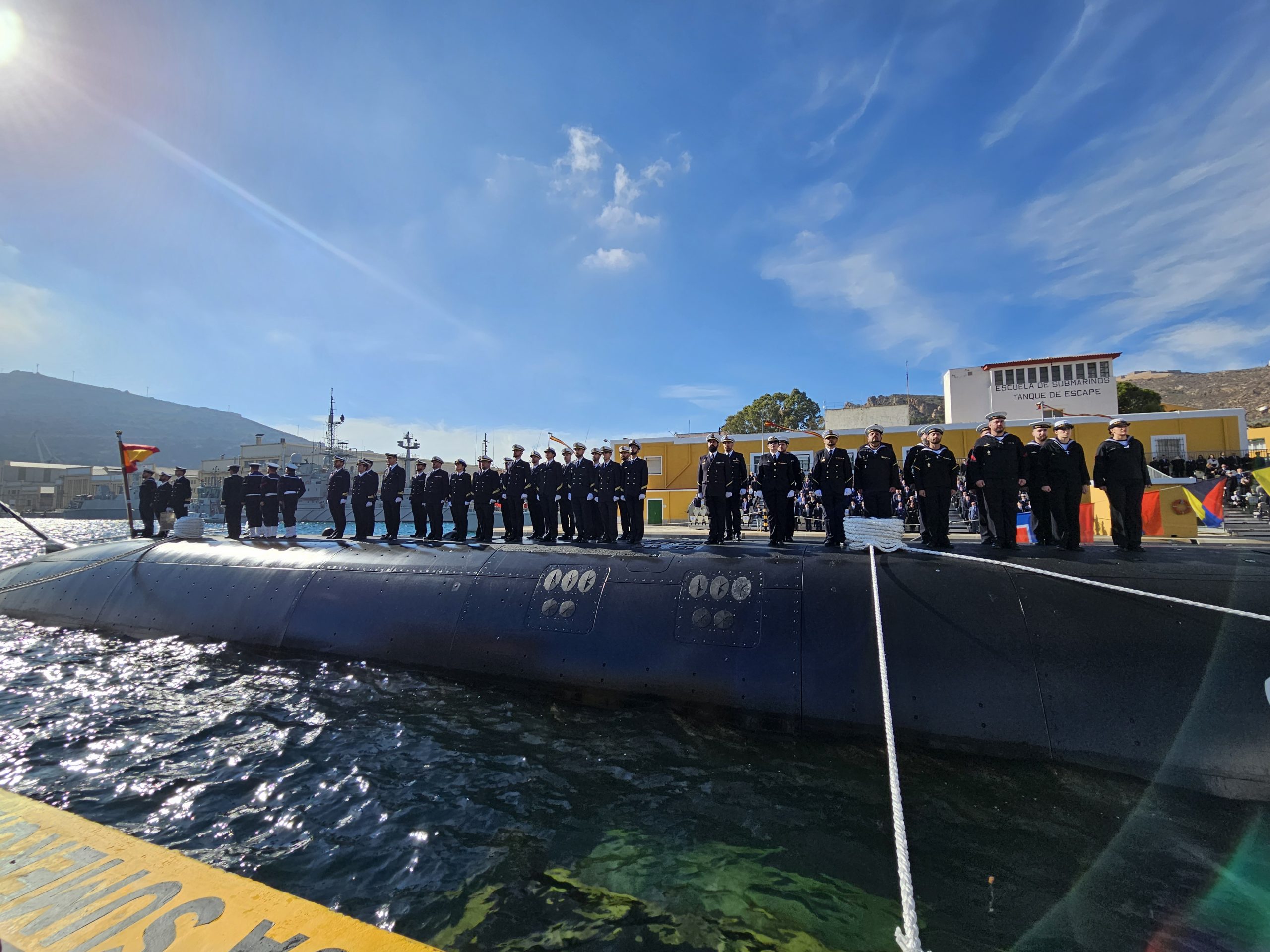 S-81 'Isaac Peral' submarine commissioned by the Spanish Navy