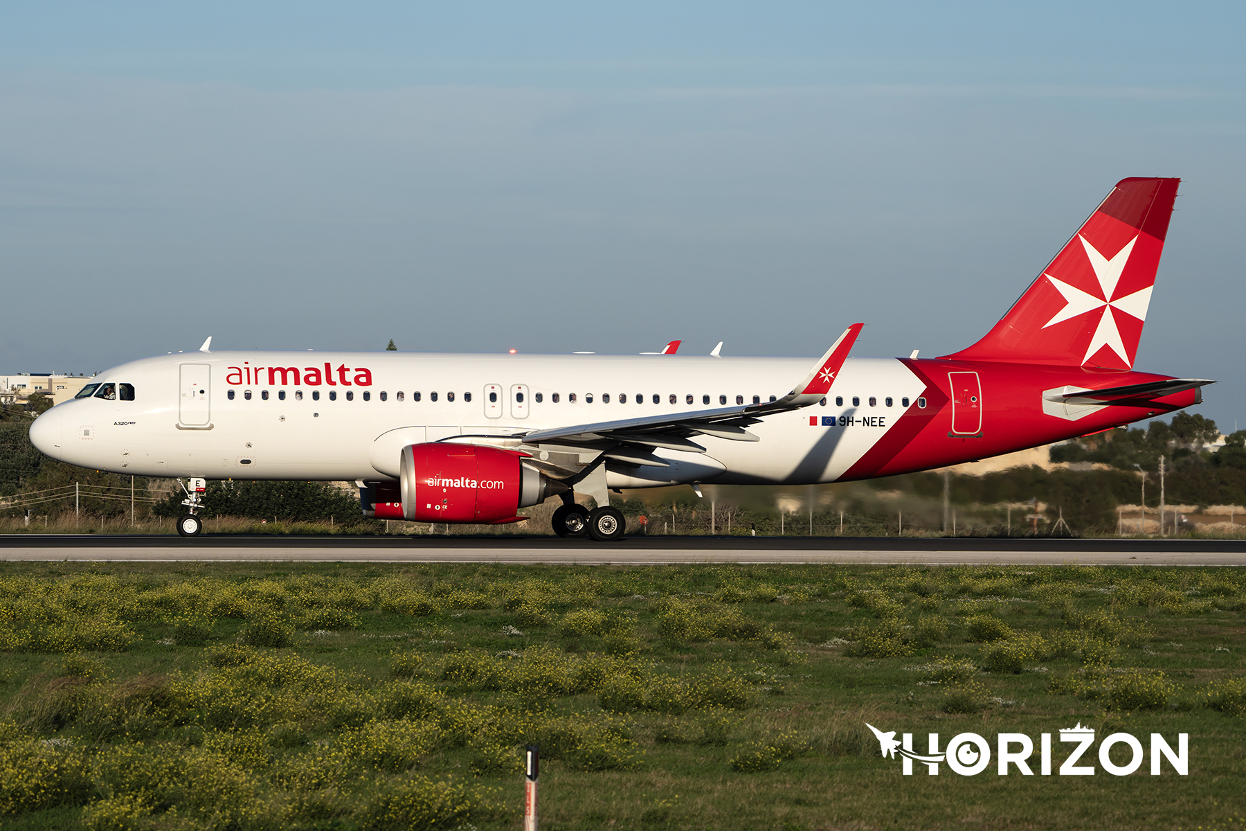 Air Malta Airbus A320 251N 9H NEE Horizon Air Malta Airbus A320 251N 9H NEE Horizon