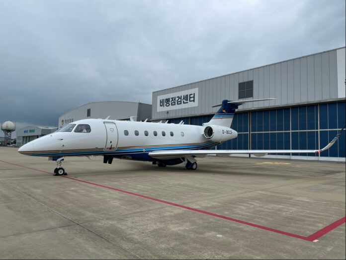Embraer’s Praetor 600 Aircraft delivered to South Korea