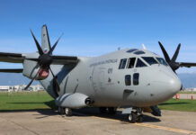 Leonardo delivers the first C-27J Spartan tactical transport aircraft to Slovenia Photo: Ministry of Defence of Slovenia