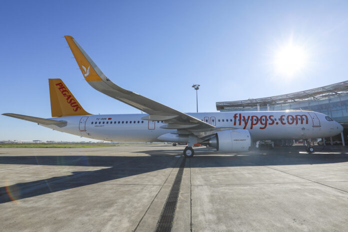 First A321neo assembled in Toulouse for Pegasus Airlines. Photo: Airbus