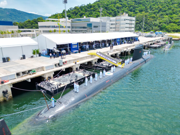 Second S-BR submarine is commissioned by the Brazilian Navy