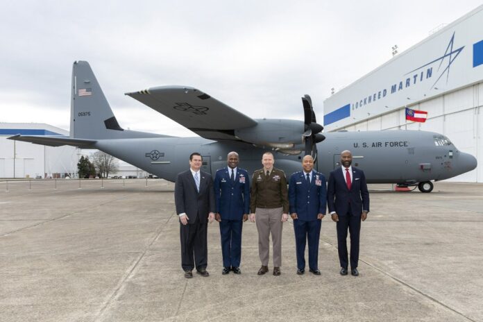 Georgia ANG receives first C-130J-30 from Lockheed Martin