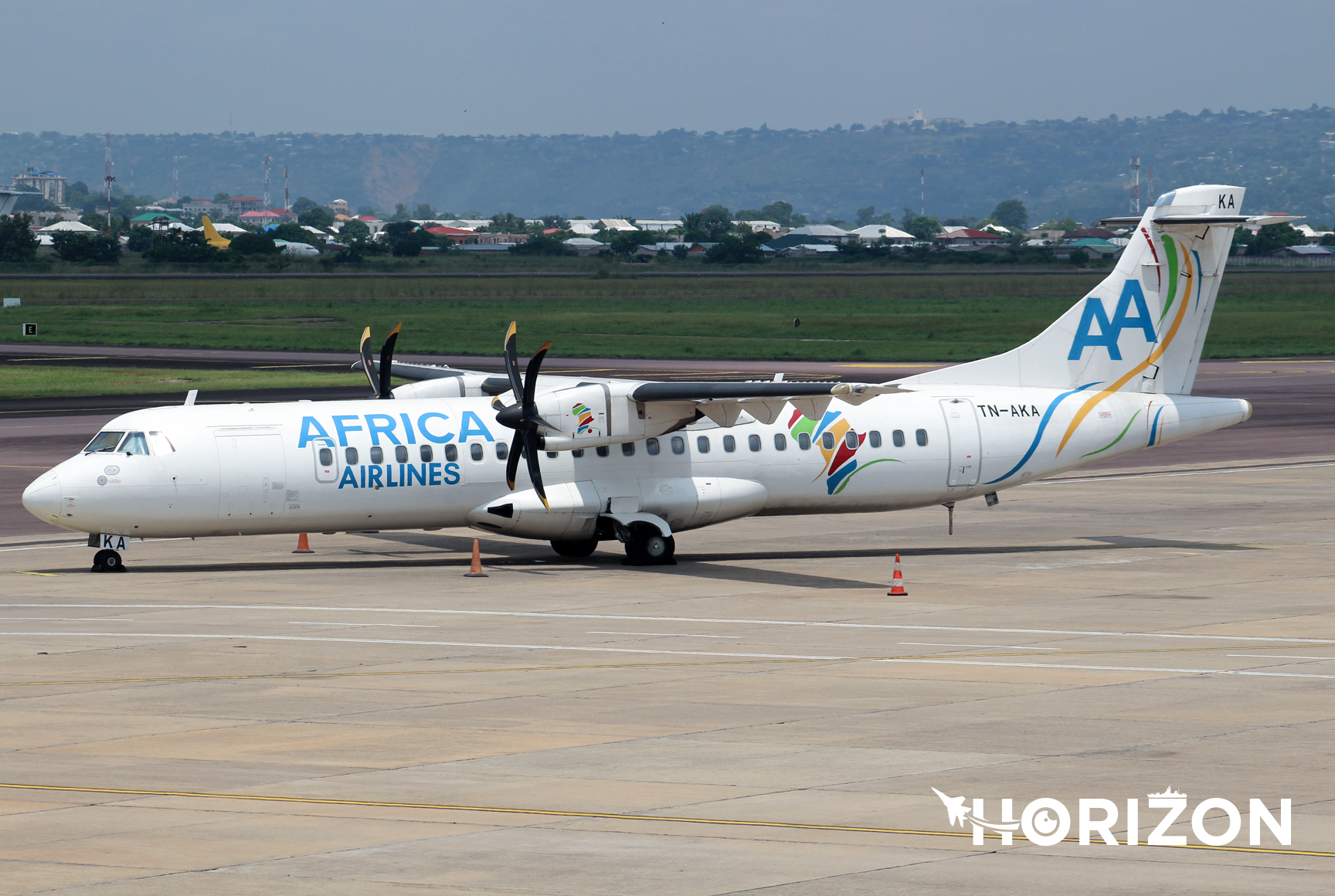 Africa Airlines ATR ATR-72-500 (ATR-72-212A) TN-AKA
