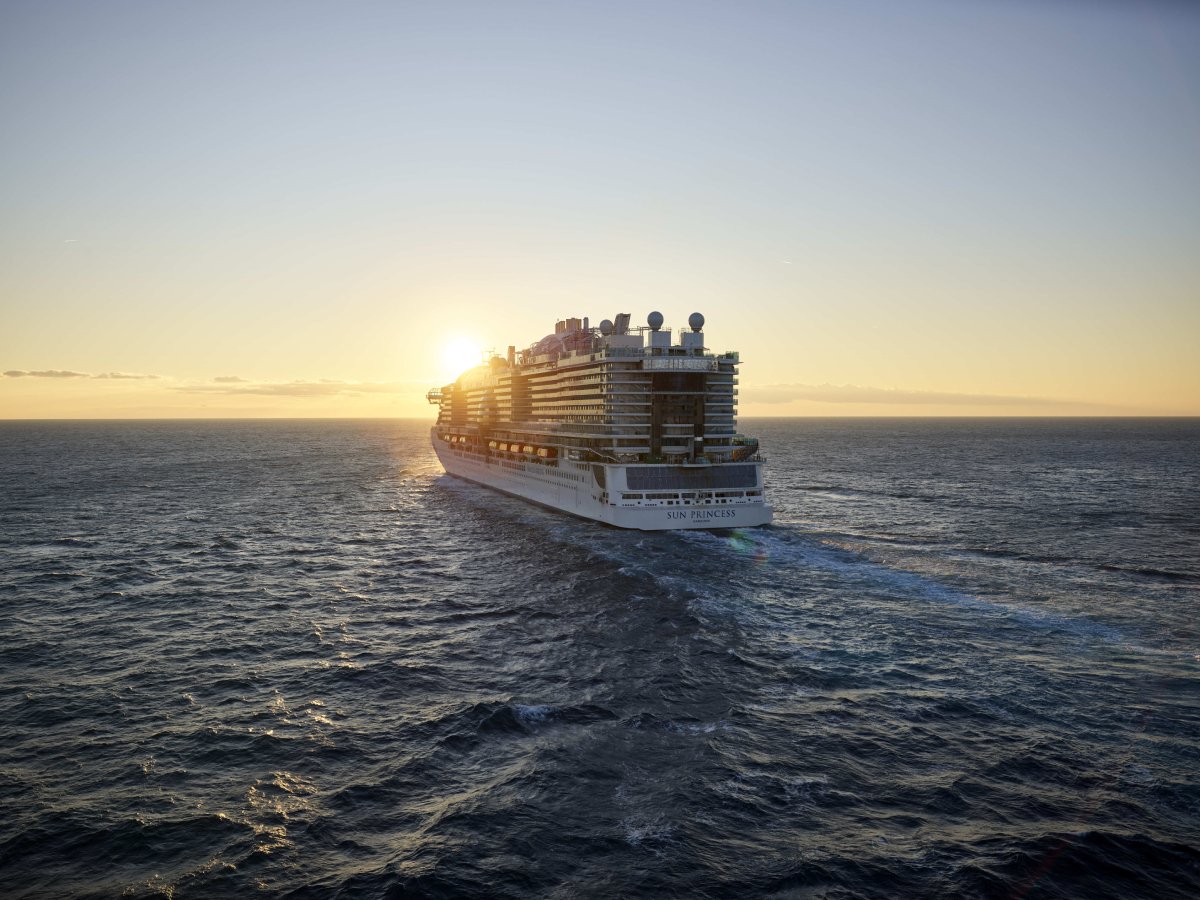 “Sun Princess” delivered in Monfalcone