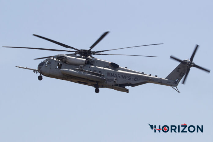 United States Marines Sikorsky CH-53E Super Stallion. File Photo: Roberto Cassar