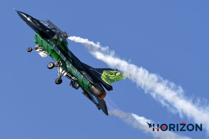 The Dream Viper during display at Tangara Air Base. Photo: Joseph Borg