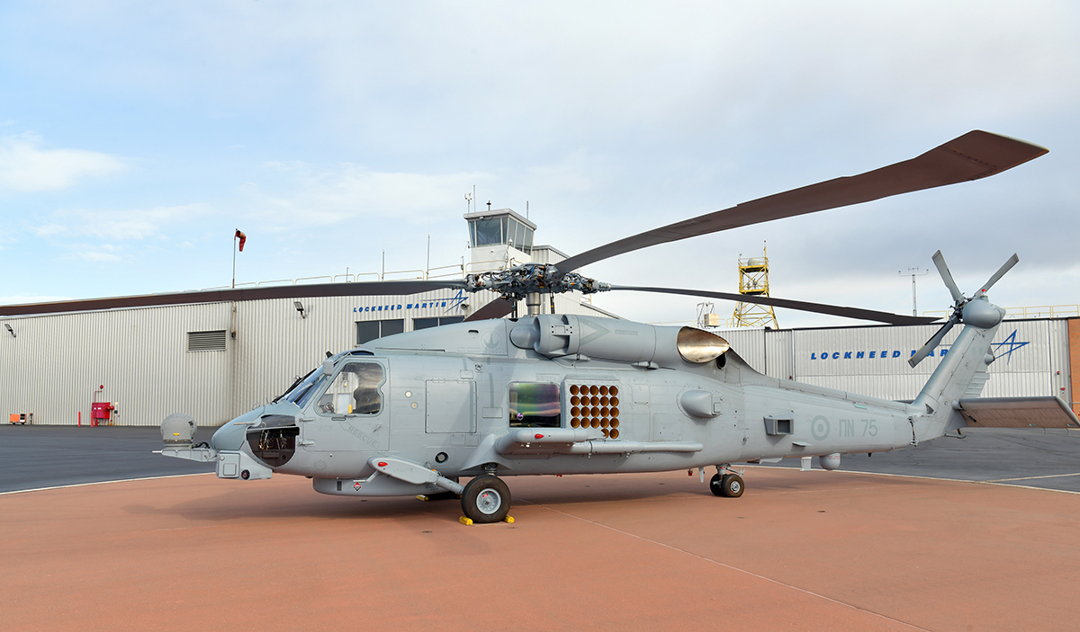 Sikorsky completes flight tests of three Hellenic Navy MH-60R's