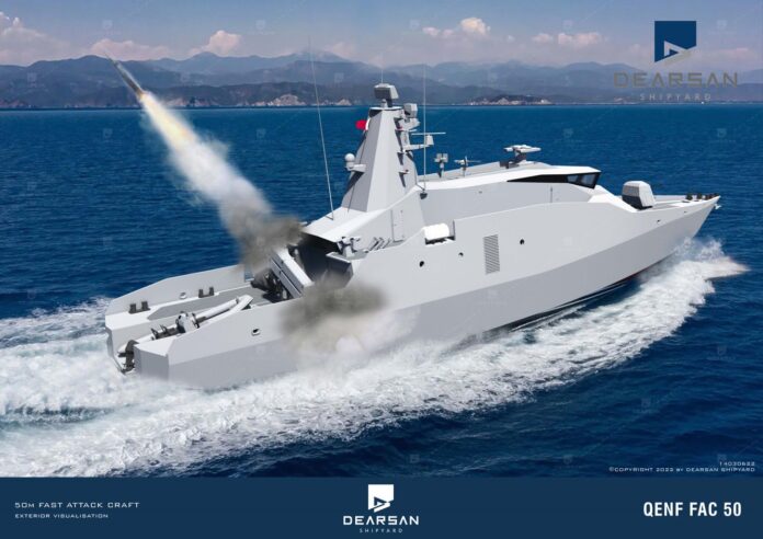 Qatar orders two fast attack craft from Dearsan