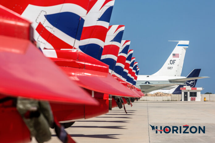 Static Line up on SRT Apron, Ex-Apron 4. Photo: Paul Spiteri Lucas