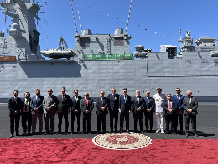 Navantia commissions the fifth corvette for the Saudi Arabian Navy