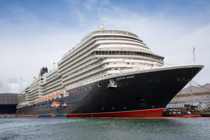 Cunard officially welcomes new ship Queen Anne from Fincantieri