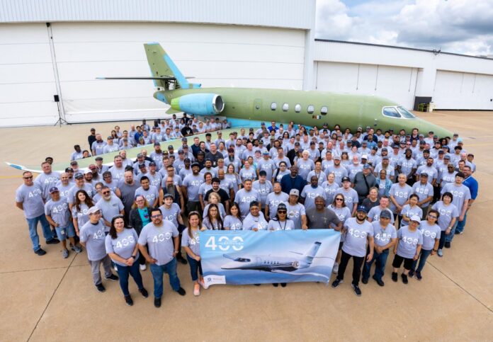 400th Cessna Citation Latitude production rollout