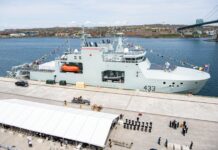 HMCS William Hall Commissioned into Service in Halifax HMCS William Hall Commissioned into Service in Halifax
