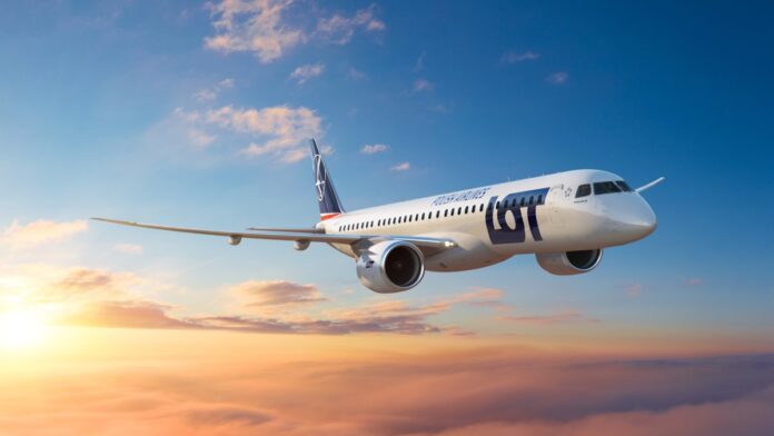 LOT Polish Airlines to add three Embraer E195-E2s