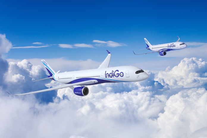 Render of IndiGo Airbus A350. Photo: Airbus