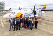 SATENA takes delivery of new ATR 42-600 SATENA takes delivery of new ATR 42-600
