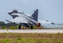 Gripen E operates as opposing force at Cruzex 2024 Lieutenant Colonel Aviator Ramon Lincoln Santos Fórneas, commander of the 1st Air Defence Group (1st GDA).