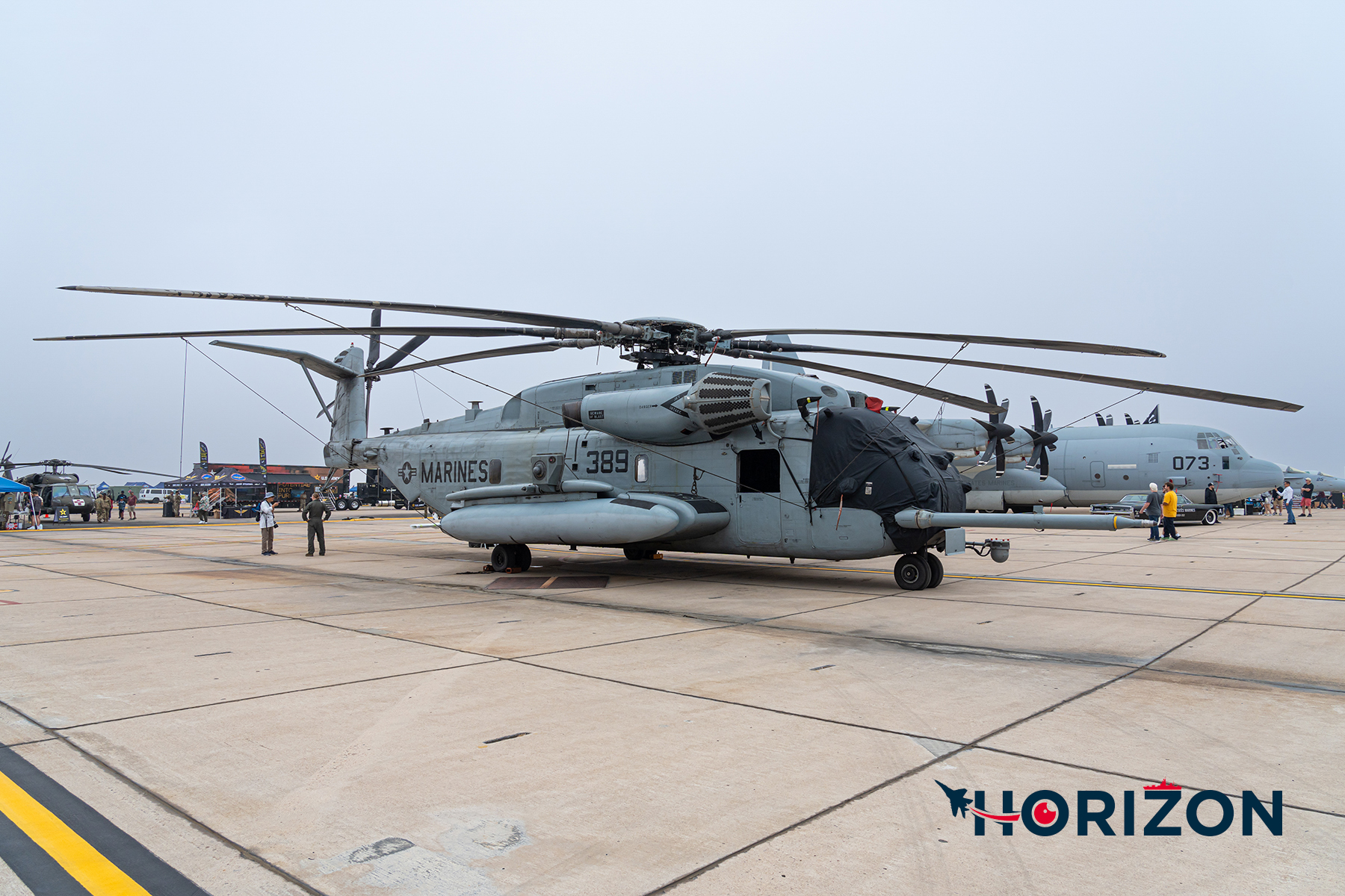US Marine Corps CH-53E Super Stallion from Marine Heavy Helicopter Squadron 466 "Wolfpacks" (HMH-466) - 161389