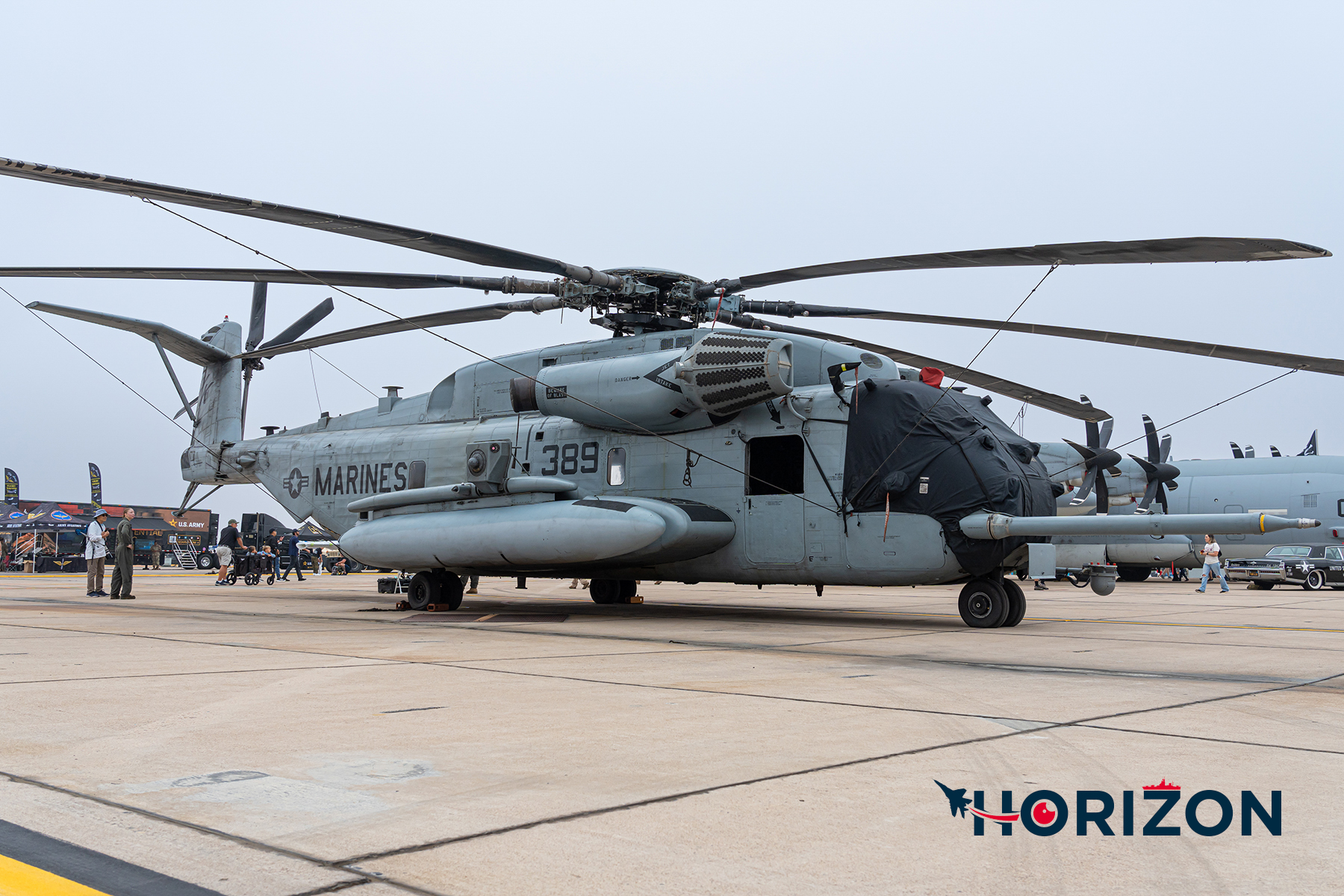 US Marine Corps CH-53E Super Stallion from Marine Heavy Helicopter Squadron 466 "Wolfpacks" (HMH-466) - 161389