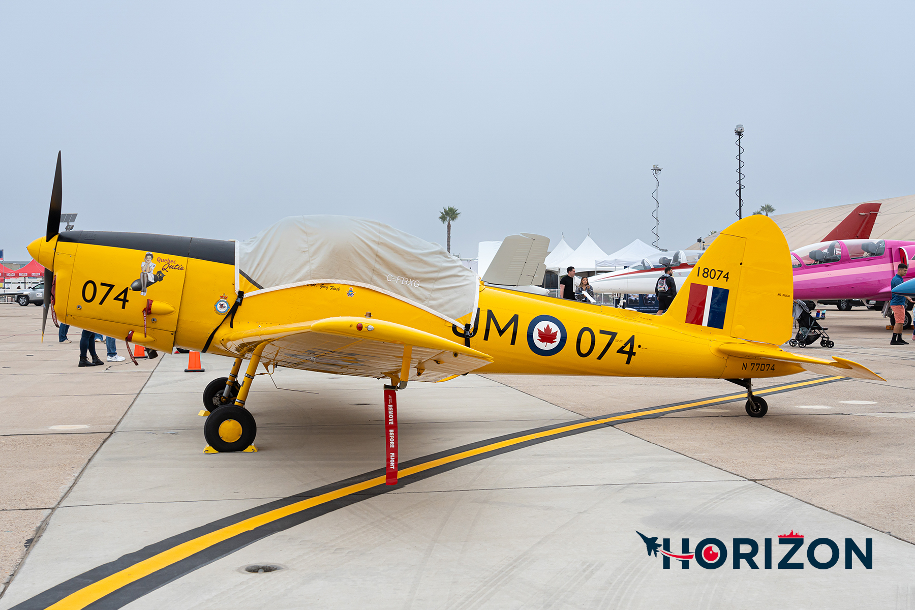 Private de Havilland Canada DHC-1B-2-S5 Chipmunk - N77074