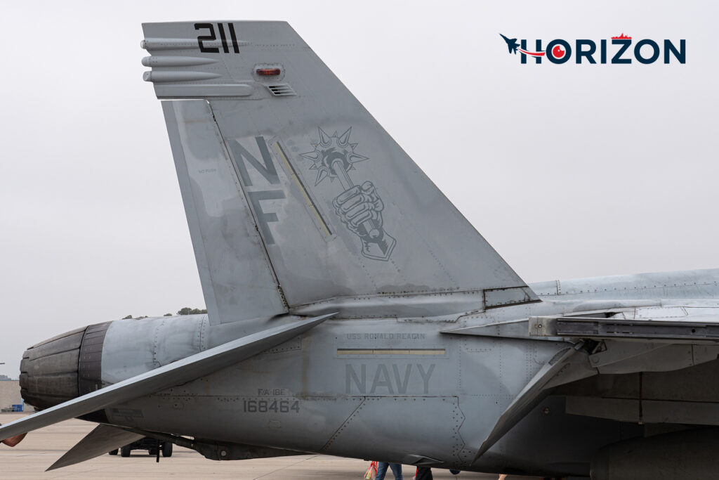 US Navy Strike Fighter Squadron 27 "Royal Maces" (VFA-27) Boeing F/A-18E Super Hornet - 168464