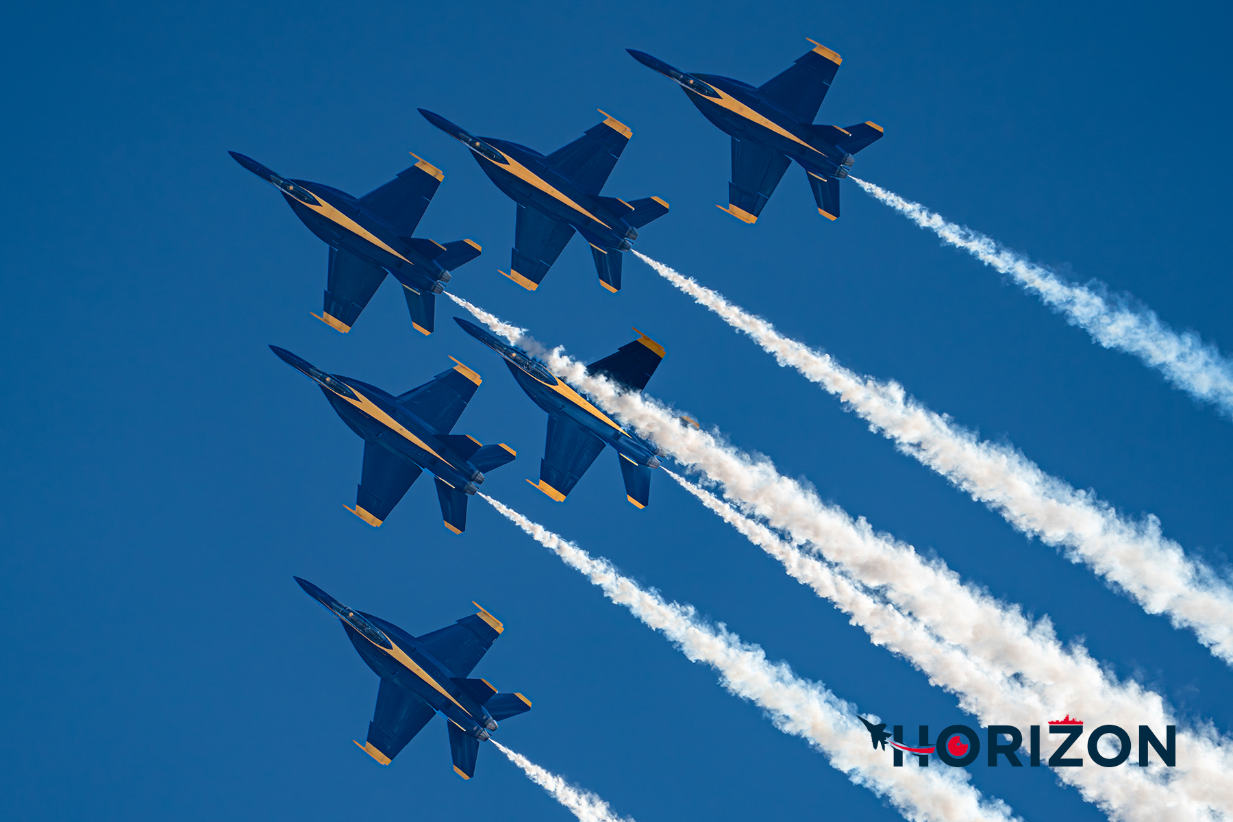 The Blue Angels Delta Roll