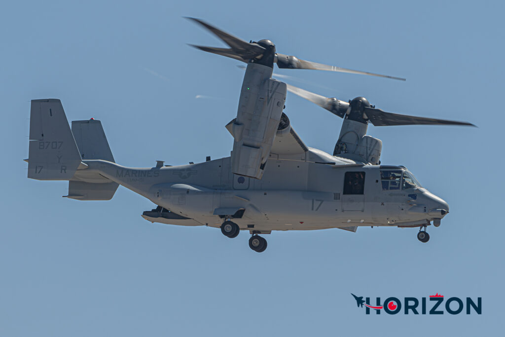 US Marine Corps - Marine Medium Tiltrotor Squadron 161 "Grey Hawks" (VMM-161) Bell Boeing MV-22B Osprey - 168707
