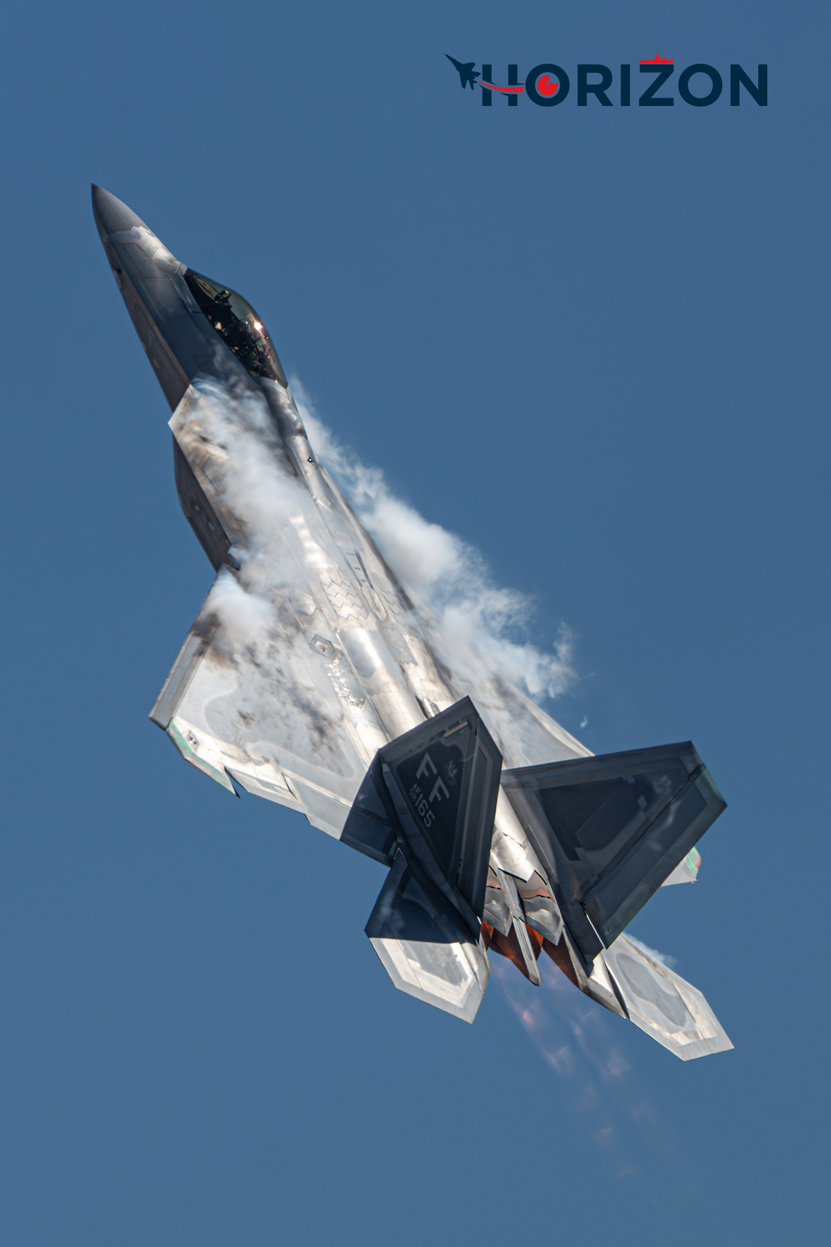 F-22 Raptor Demo making entry at the start of the display