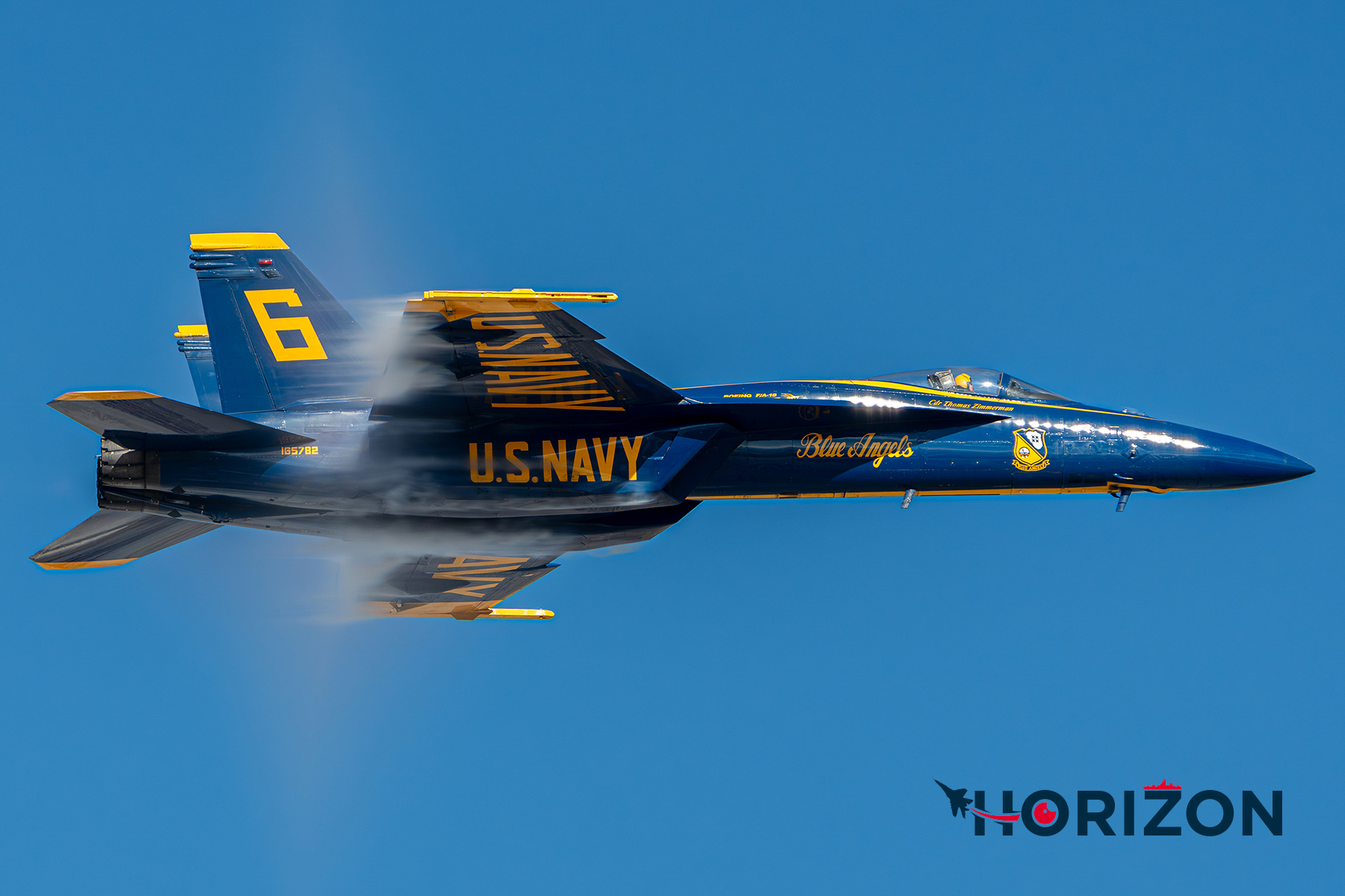 Blue Angel #6 Sneak to Vertical Roll Pass