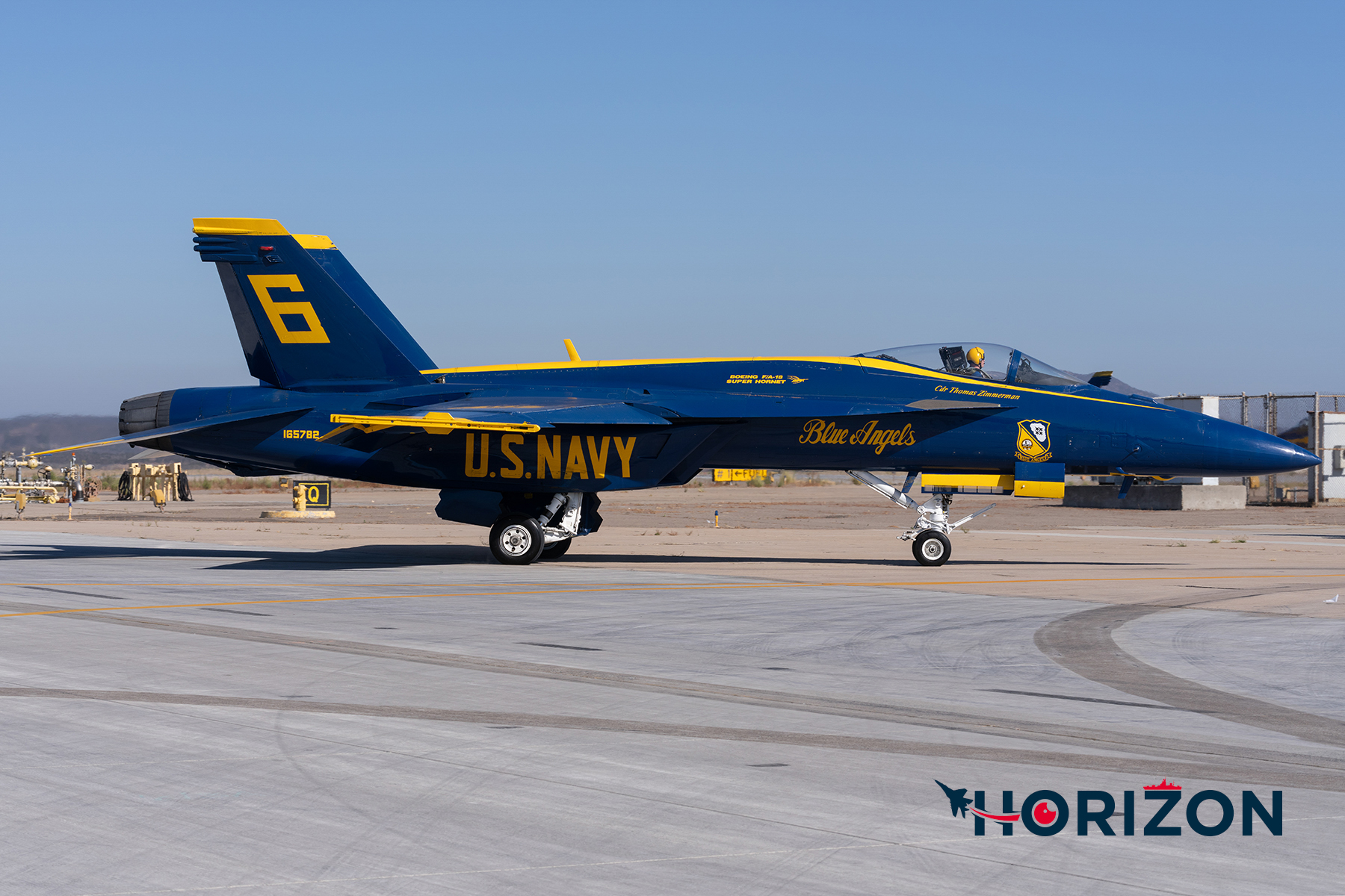 The Opposing Solo CDR Thomas Zimmerman as Blue Angel #6