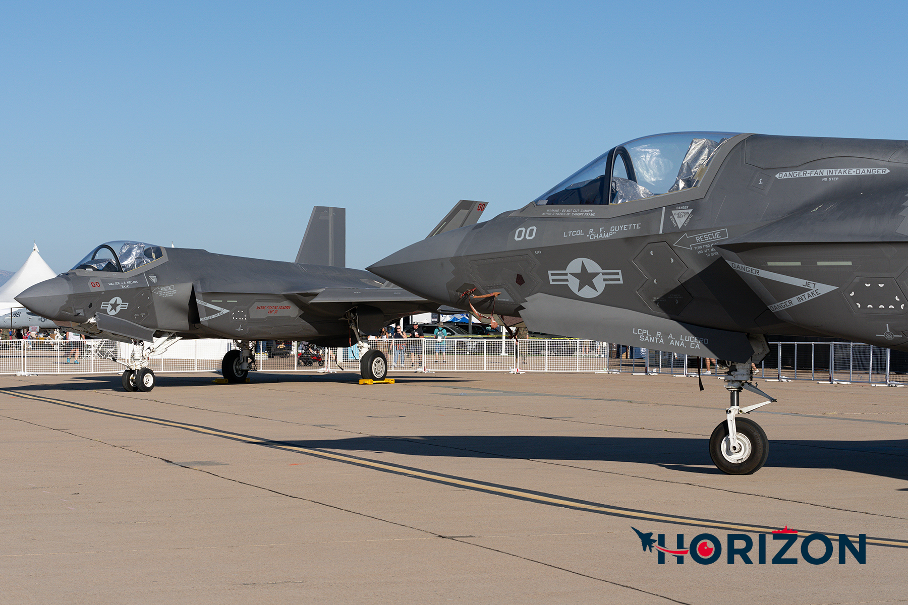 USMC F-35B and F-35C Lightning II
