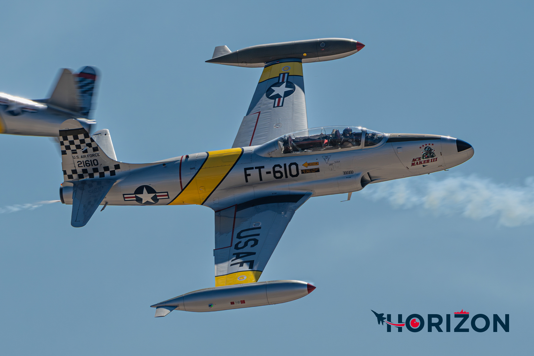 Lockheed Canadair T-133 Silver Star Ace Maker III Jet N133DV 21610 USAF FT-610