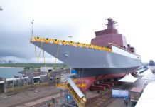 Launch of ‘Utkarsh’, second multi purpose vessel for India Launch of ‘Utkarsh’, second multi purpose vessel for India