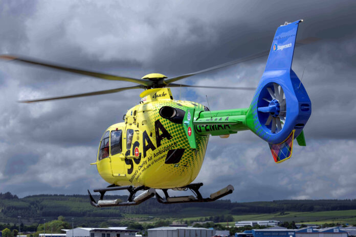 Babcock announces contract with Scotland’s Charity Air Ambulance