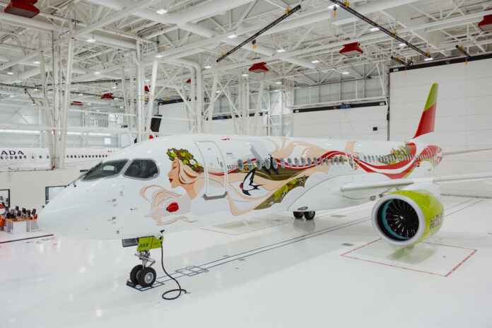 airBaltic reveals special livery for its 50th Airbus A220-300
