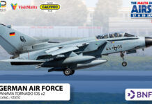 German Tornados first participants for the Malta Airshow German Tornados first participants for the Malta Airshow