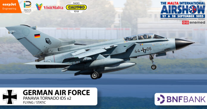 German Tornados first participants for the Malta Airshow