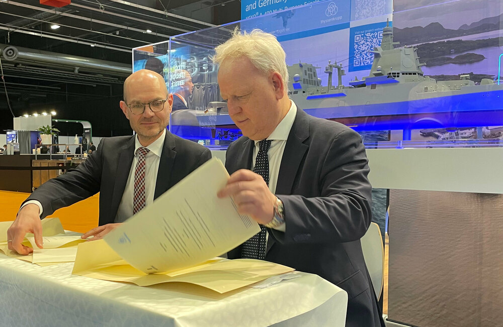 TKMS and Ulstein collaborate on possible frigate contract