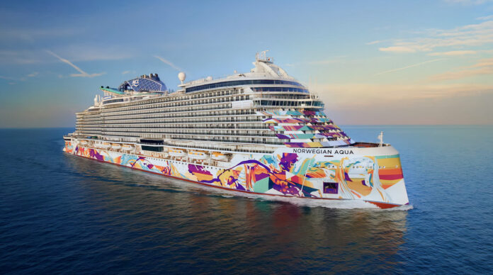 Fincantieri delivers Norwegian Aqua in Marghera