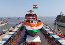 Second Frigate of Project 1135.6 built by GSL launched Second Frigate of Project 1135.6 built by GSL launched