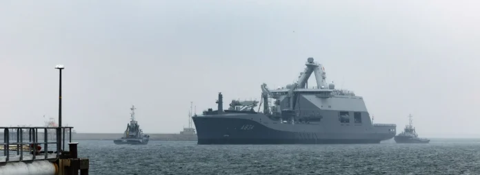 Damen Naval hands over new Combat Support Ship Den Helder