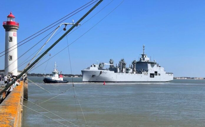 First sea trial of the Jacques Stosskopf force supply vessel